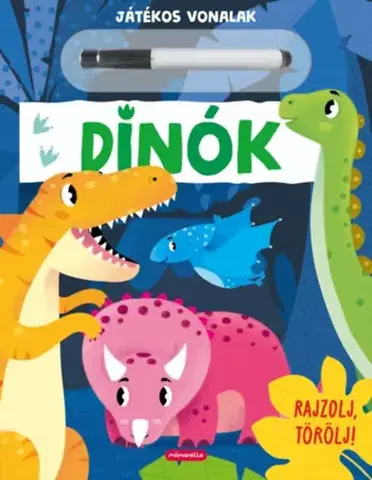 Pre deti a mládež - ostatné Dinók - Játékos vonalak