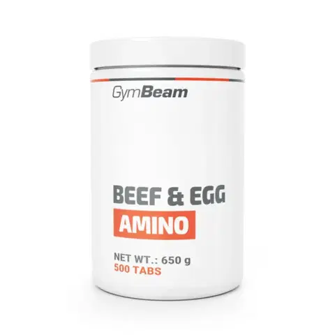 Komplexné aminokyseliny GymBeam Beef&Egg 500 tab. bez príchute
