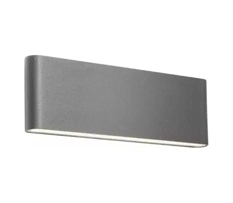 LED osvetlenie Redo 90452 - LED Vonkajšie nástenné svietidlo KLIPPE LED/24W/230V IP54 antracit 90452