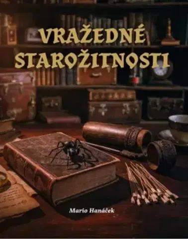 Detektívky, trilery, horory Vražedné starožitnosti - Mario Hanáček