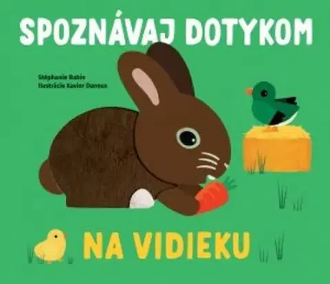 Leporelá, krabičky, puzzle knihy Na vidieku - Spoznávaj dotykom - Stephanie Babin,Xavier Deneux