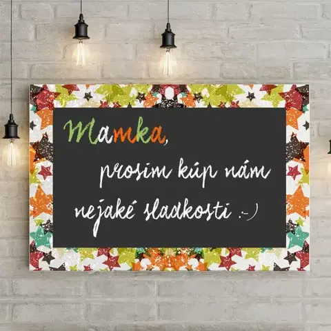 Tabule pre popis kriedou Detská tabuľka pre popis s kriedou
