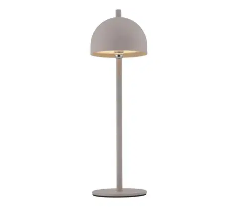 LED osvetlenie Schöner Wohnen 19244-39 - stmievateľná LED stolová lampa BELLIS LED/2,5W/5V IP54 sivá 19244-39