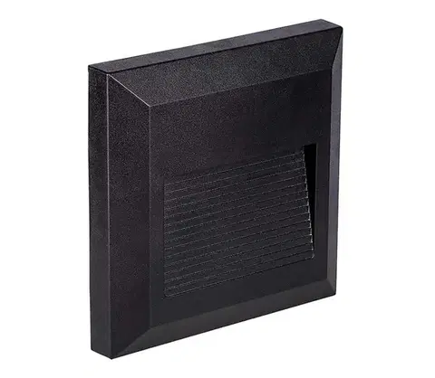 LED osvetlenie  LED Vonkajšie schodiskové svietidlo LED/2W/230V IP65 4000K čierna 211322