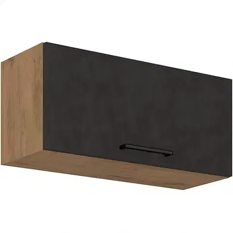 Kuchynské skrinky visiace Skrinka do kuchyne VIGO grafit mat 80GU-36 1F
