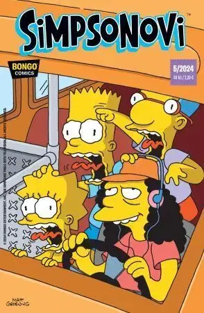 Komiksy Simpsonovi 5/2024 - Kolektív autorov