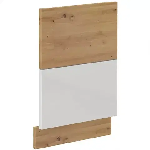 Nábytok do kuchyne a jedálne ARTISAN biela lesklá predná stena umývačky 570X446