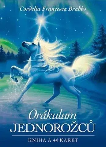 Veštenie, tarot, vykladacie karty Orákulum jednorožců - Kniha a 44 karet - Cordelia Francesca Brabbs