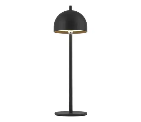 LED osvetlenie Schöner Wohnen 19244-18 - LED stmievateľná stolná lampa BELLIS LED/2,5W/5V IP54 čierna 19244-18