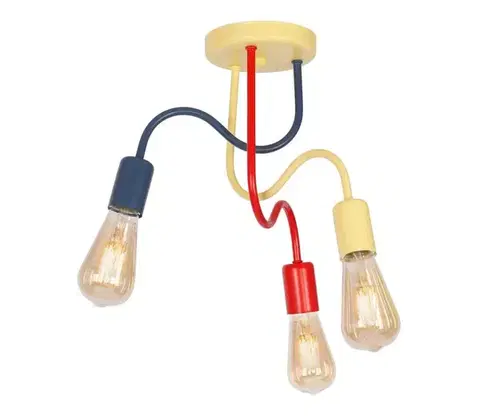 Svietidlá  Detský prisadený luster DOW 3xE27/60W/230V 7672