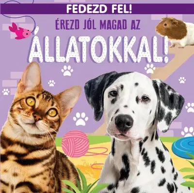 Leporelá, krabičky, puzzle knihy Érezd jól magad az állatokkal!