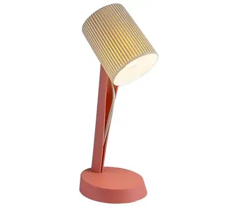 Lampy Rabalux 74088 - Stolná lampa SOLVET 1xE14/11W/230V ružová 74088