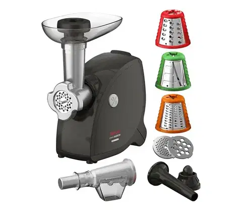Predlžovacie káble Tefal - Mlynček na mäso 9v1 2000W/230V čierna NE477838