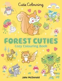 Pre deti a mládež - ostatné Forest Cuties: Colouring Book - Jake McDonald