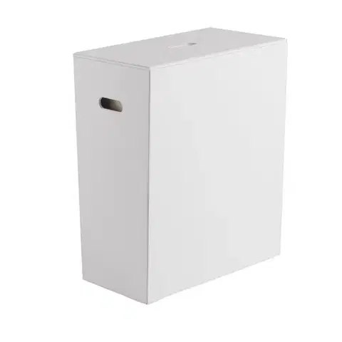 Doplnky do kúpeľne Gedy - LUXURY kôš na bielizeň 49,5x61,8x29cm, biela 103702