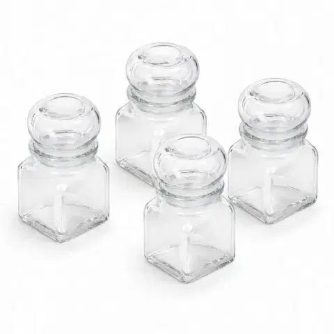Koreničky Kinekus Korenička sklenená 120 ml 4ks číra
