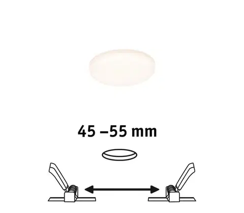 Svietidlá Paulmann 92387 - LED/4,5W IP44 Kúpeľňové podhľadové svietidlo VARIFIT 230V 92387