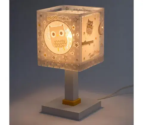 Lampy Dalber 63391N - LED detská lampička GOOD NIGHT 1xG4/4W/230V béžová 63391N