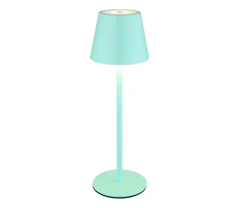 Lampy Globo 58488M-LED VANNIE – vonkajšia stolná lampa, stmievateľná, dotykové ovládanie, nabíjateľná, 3W/5V IP54 1800mAh 58488M