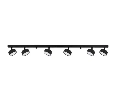 Svietidlá  Bodové svietidlo LUNVIGO 6xGX53/35W/230V čierne 004684