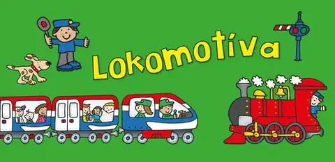 Leporelá, krabičky, puzzle knihy Lokomotíva - Amy Johnson