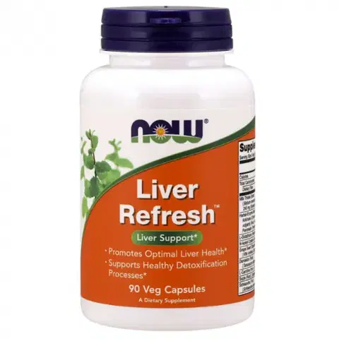 Podpora pečene NOW Foods Liver refresh