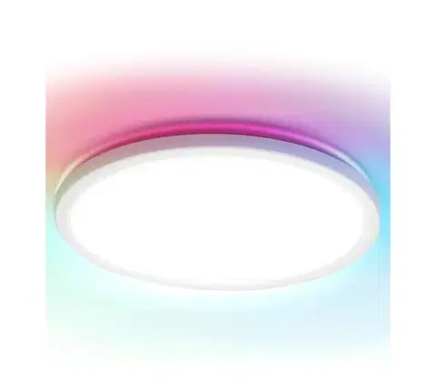 Svietidlá  B.V.  - LED RGBW Stmievateľné stropné svietidlo LED/36W/230V 3000-6500K biela +DO S10303RI5