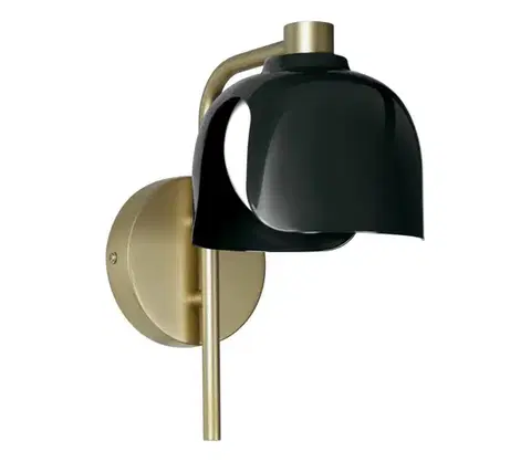 Svietidlá Osram - Nástenné svietidlo DECOR COROLLE 1xG9/20W/230V čierna/zlatá 4058075849020