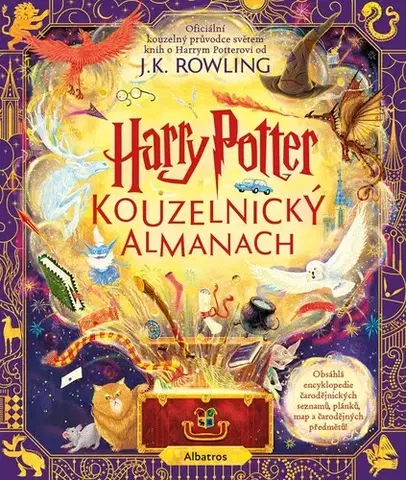 Fantasy, upíri Harry Potter: Kouzelnický almanach - Joanne K. Rowling,Kateřina Hajžmanová