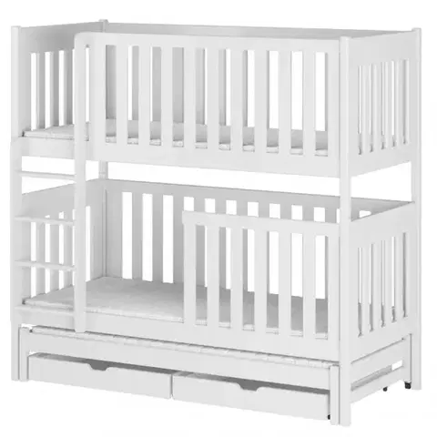 Poschodové postele Posteľ Emilka 80x180 white
