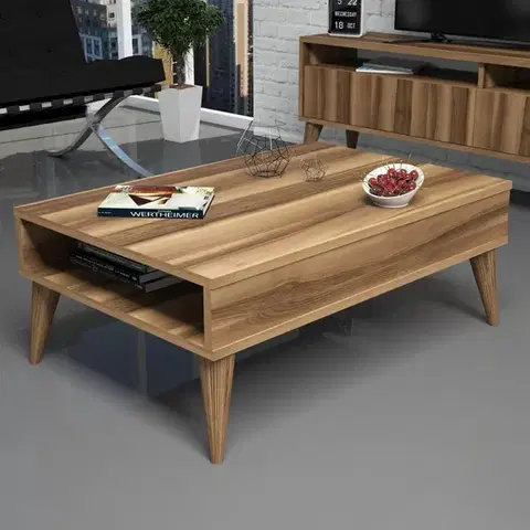 Konferenčné stolíky Konferenčný stolík Best - Walnut