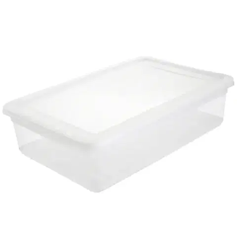Prútené koše Plastový box Clearbox