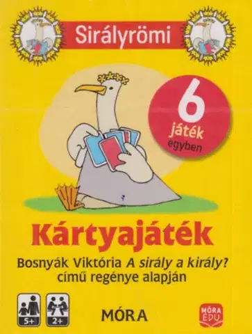 Príprava do školy, pracovné zošity Sirály Römi kártyajáték + rejtvényfüzet - Viktória Bosnyák