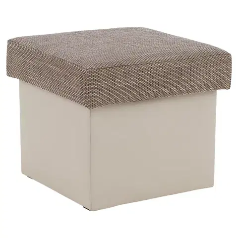 Taburetky NABBI T3 taburetka cappuccino / béžová