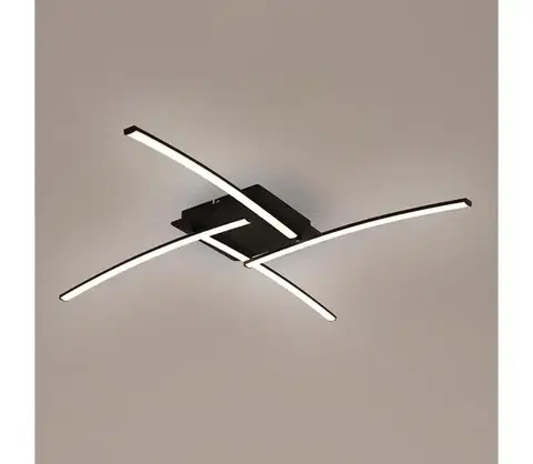 Svietidlá BRILAGI - LED stropné svietidlo STRIPES LED/32W/230V čierna BRMX7028-4C-2/CR
