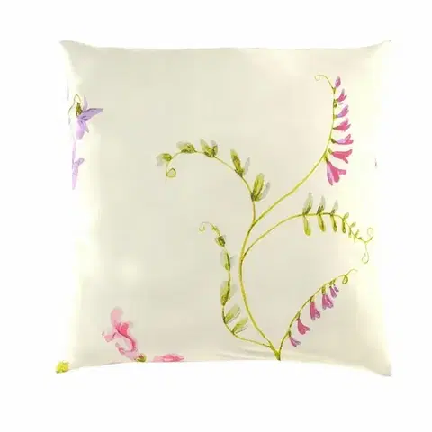 Obliečky Kvalitex Obliečka na vankúšik Botanica smotanová, 40 x 40 cm
