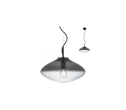 Svietidlá Redo 01-1619 - Luster na lanku ABSOLUTE 1xE27/42W/230V šedá 01-1619