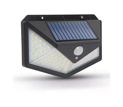 Svietidlá  LED solárne nástenné svietidlo so senzorom LED/5W/5,5V IP65 55289