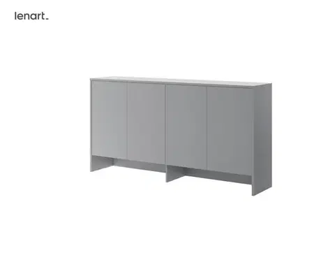 Sektorový nábytok Dig-net nábytok Nadstavec pre sklápaciu posteľ Lenart BED CONCEPT BC-11 | sivá