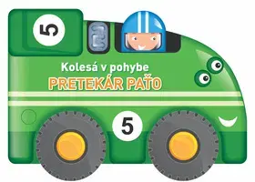 Leporelá, krabičky, puzzle knihy Kolesá v pohybe - Pretekár Paťo