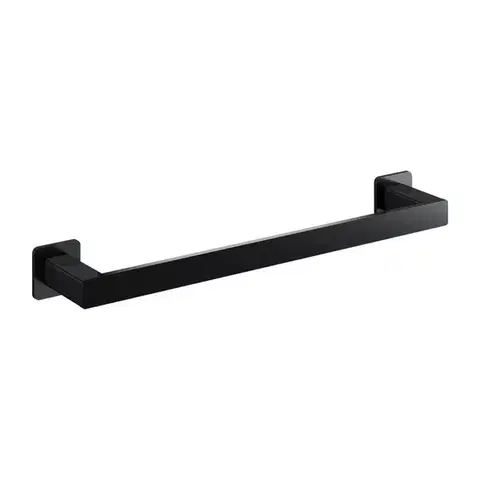 Držadlá k vani OMNIRES - NELSON držiak uterákov, 42 cm čierna mat /BLM/ NL80214BL