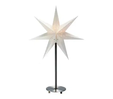 Vianočné dekorácie Markslöjd 8520 - Vianočná dekorácia SATURNUS 1xE14/25W/230V biela 50 cm 8520,4