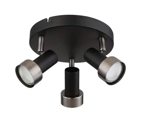 Svietidlá Rabalux 73013 - Stropné bodové svietidlo KONRAD 3xGU10/50W/230V 73013