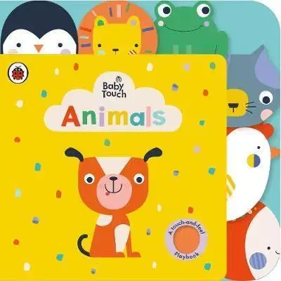 Leporelá, krabičky, puzzle knihy Baby Touch - Animals Tab Book