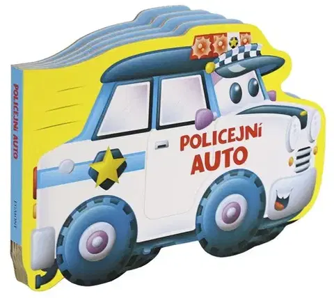 Leporelá, krabičky, puzzle knihy Policejní auto - Kolektív autorov,Paul Dronsfield
