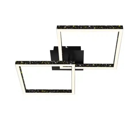 Svietidlá Brilo - LED Stmievateľný prisadený luster FRAME 2xLED/9W/230V 3751-015