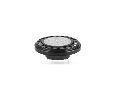 Žiarovky  LED Žárovka AR111 G53/12W/12V 3000K černá 30° 