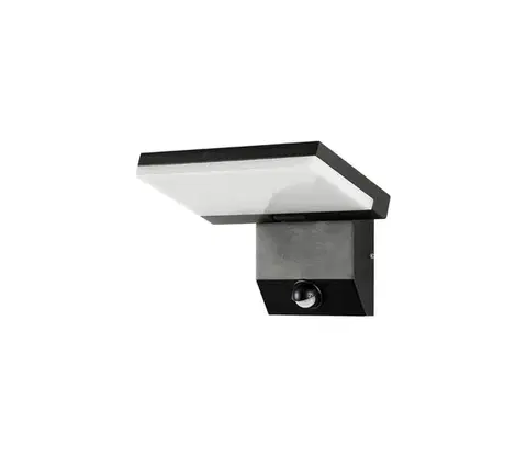 Svietidlá  08513L - LED vonkajšie nástenné svietidlo so senzorom MODERN LED/18W/230V IP65 08513L