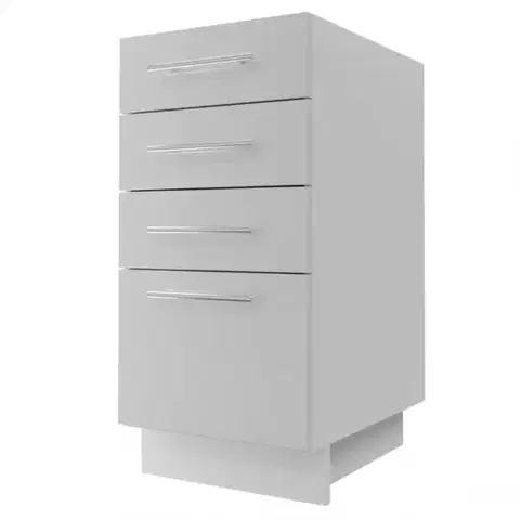Kuchynské skrinky stojace Skrinka do kuchyne Essen grey D4E/40