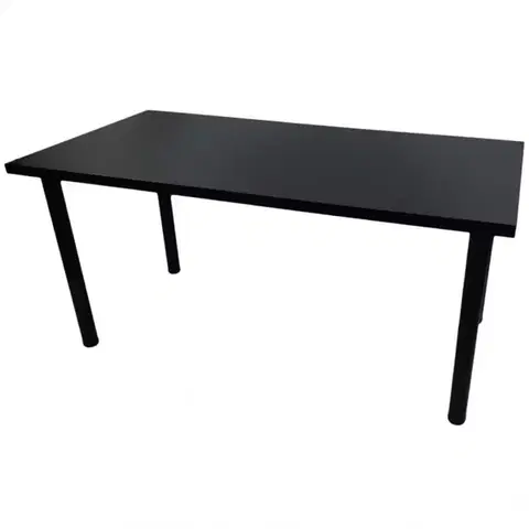 Moderné kancelárske stoly Písací Stôl Pre Hráča 136x66x18 Model 0 čierna Low